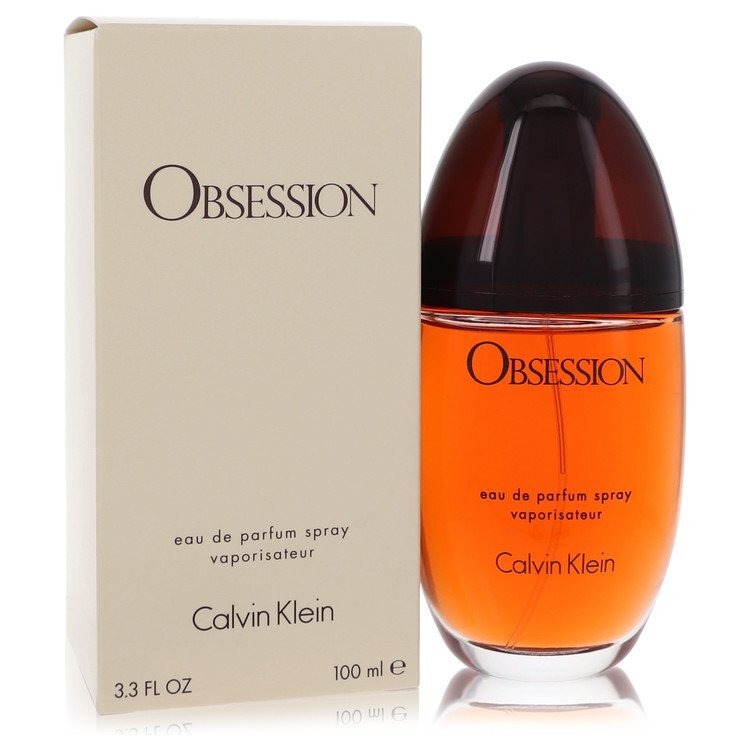 Calvin Klein Obsession Eau de Parfum 3.4 oz bottle and box for women