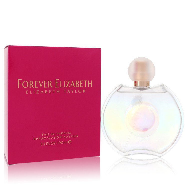 Forever Elizabeth by Elizabeth Taylor Eau De Parfum Spray 3.3 oz bottle and box for women