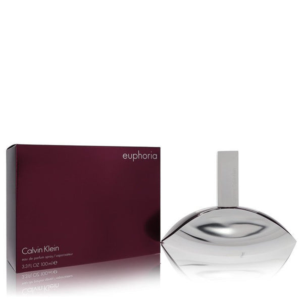 Euphoria Calvin Klein Eau de Parfum 3.3 oz bottle and box for women