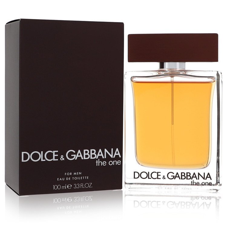 Dolce & Gabbana The One Eau de Toilette 3.4 oz bottle and box for men