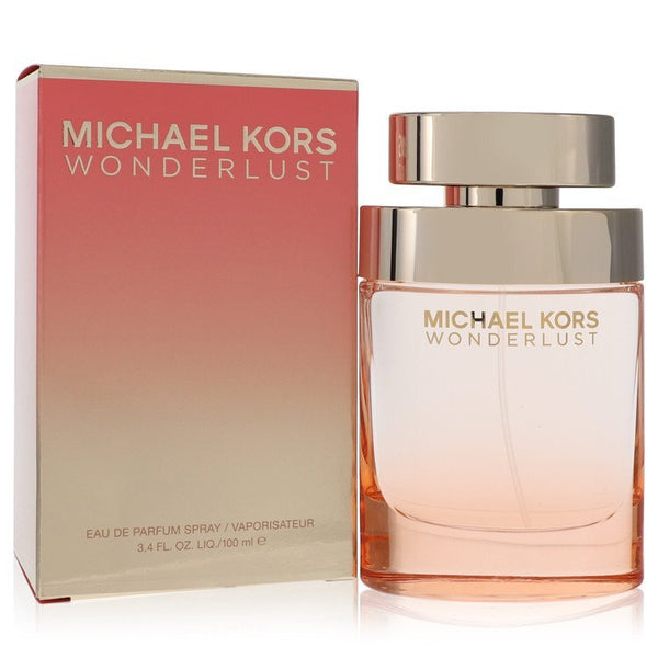 Michael Kors Wonderlust by Michael Kors Eau De Parfum Spray 3.4 oz bottle and box for women