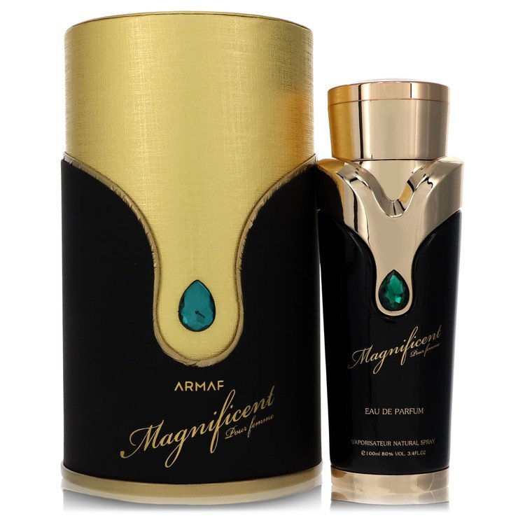 Armaf Magnificent by Armaf Eau de Parfum 3.4 oz bottle and box for women