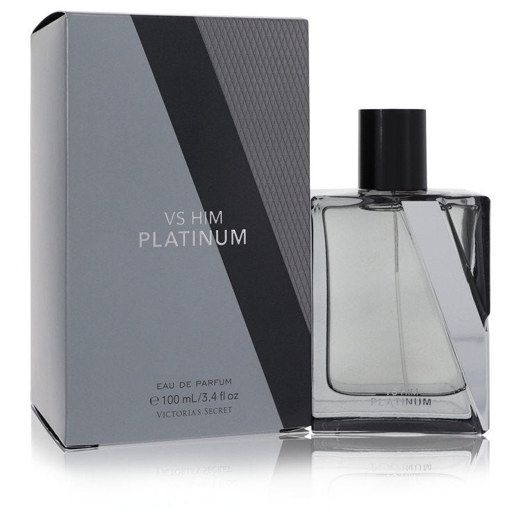 Victoria's Secret VS Him Platinum Eau de Parfum 3.4 oz bottle and box for men
