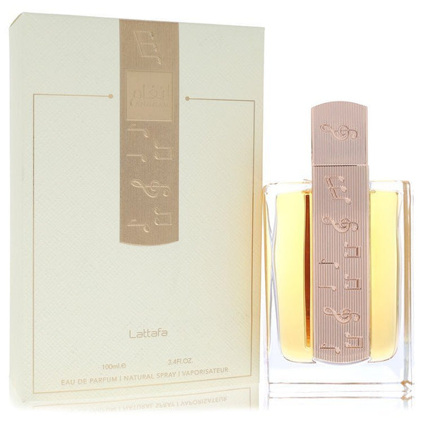 Lattafa Angham Eau de Parfum 3.4 oz bottle and box for unisex