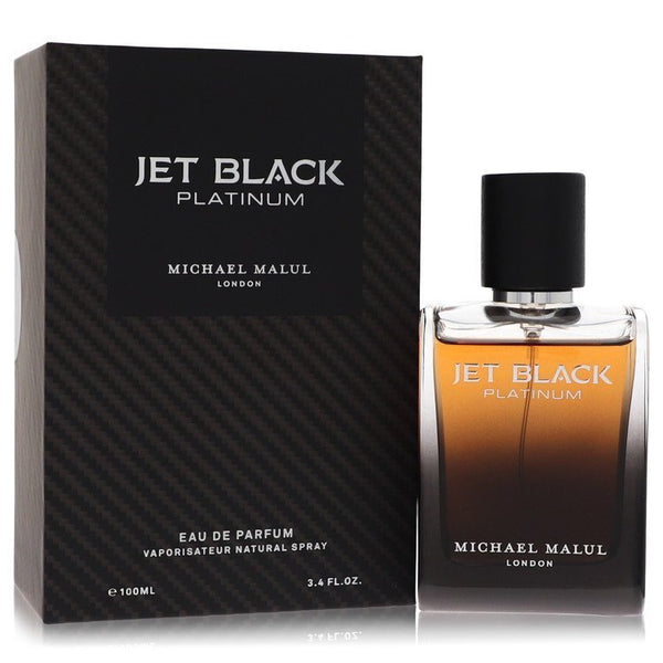 Jet Black Platinum by Michael Malul Eau De Parfum Spray 3.4 oz (Men) - L'Essence