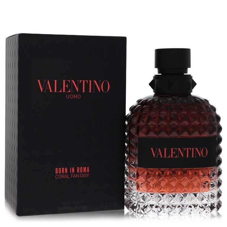 Valentino Uomo Born in Roma Coral Fantasy by Valentino Eau De Toilette Spray 3.4 oz (Men) - L'Essence